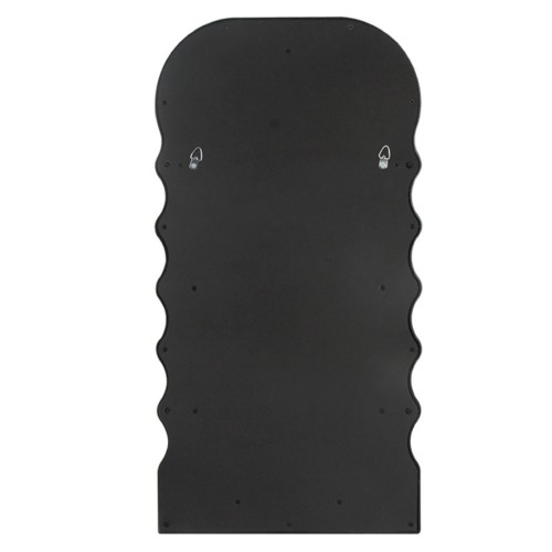 Plastic wave shaped mirror