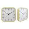 Square colored border wall clock
