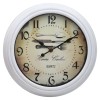 12 inch plastic wall clock