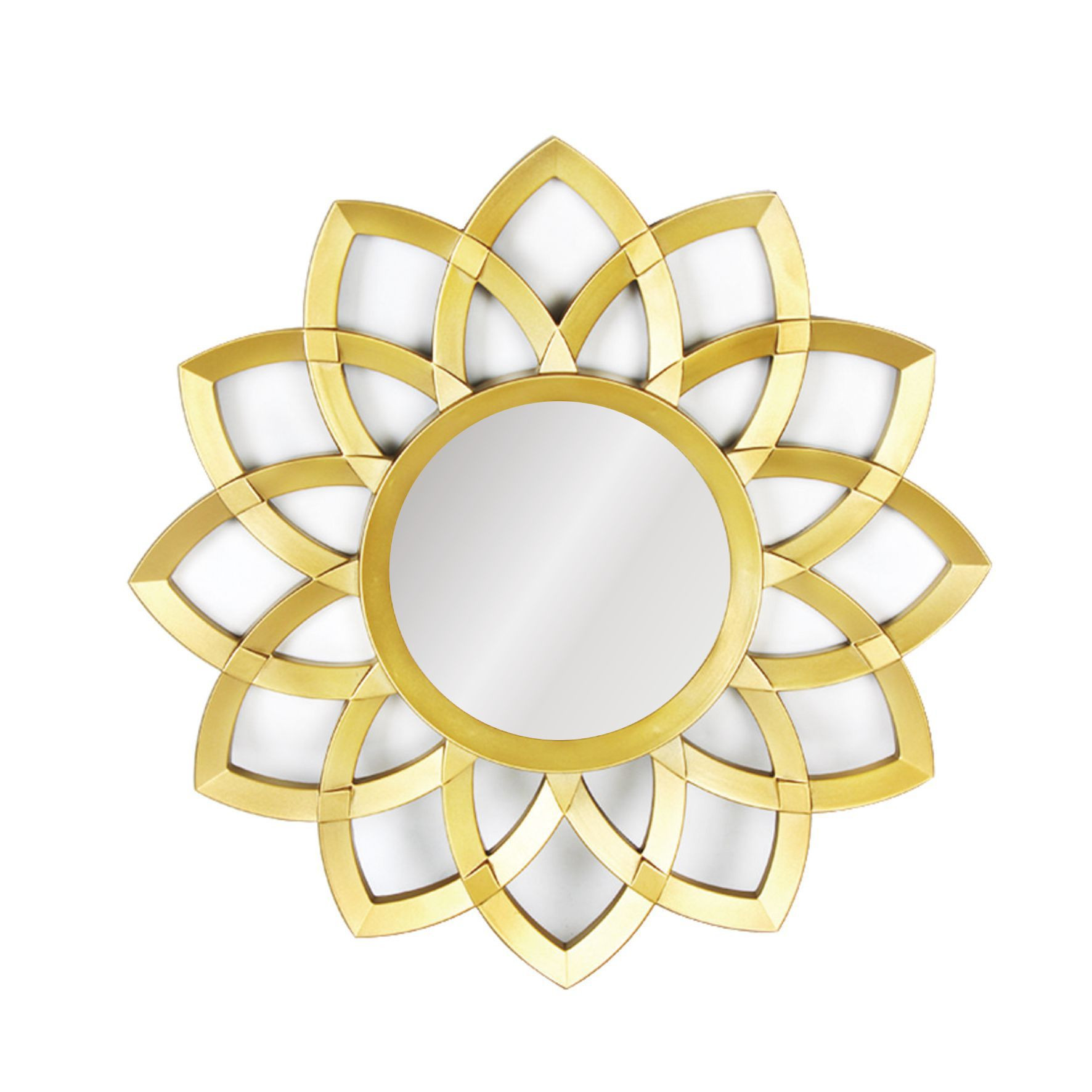 Plastic lace mirror