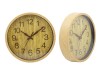 Plastic wall clock desktop placement dual-purpose battery powered decorative clock