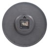 Circular 3D digital Plastic wall clock
