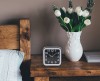 Plastic alarm clock Battery Operated  Decorative Clocks
