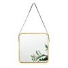 Plastic square belt mirror