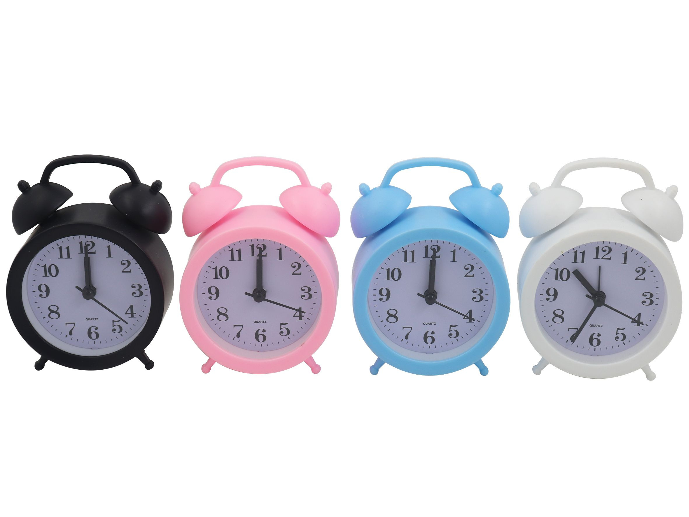 Plastic alarm clock Battery Operated  Decorative Clocks-3
