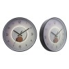 Circular injection molded wall clock